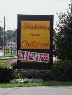 Babies and Children BUY 2 GET 3 FREE!