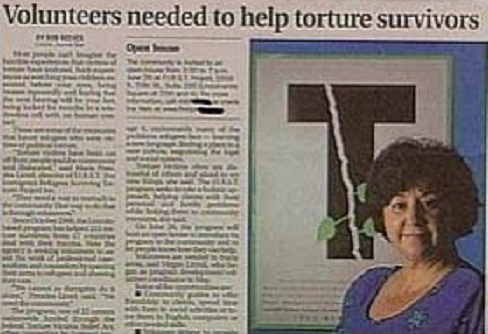 Volunteers needed to help torture survivors