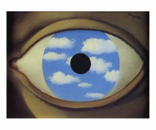 René Magritte's 'Le Faux Miroir'