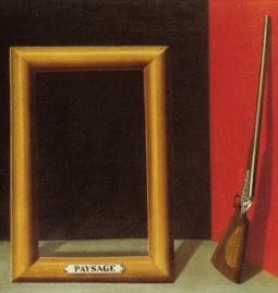 'Les Charmes du Paysage', by Rene Magritte