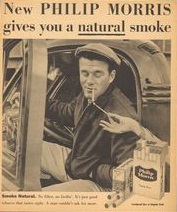 New PHILIP MORRIS gives you a natural smoke